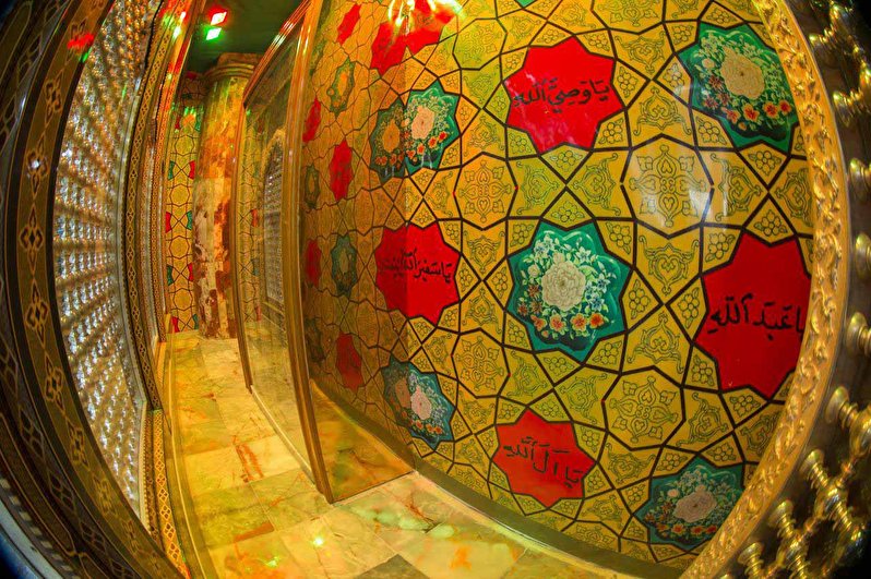 کربلای معلی - تصاویر نیم ضریح ها