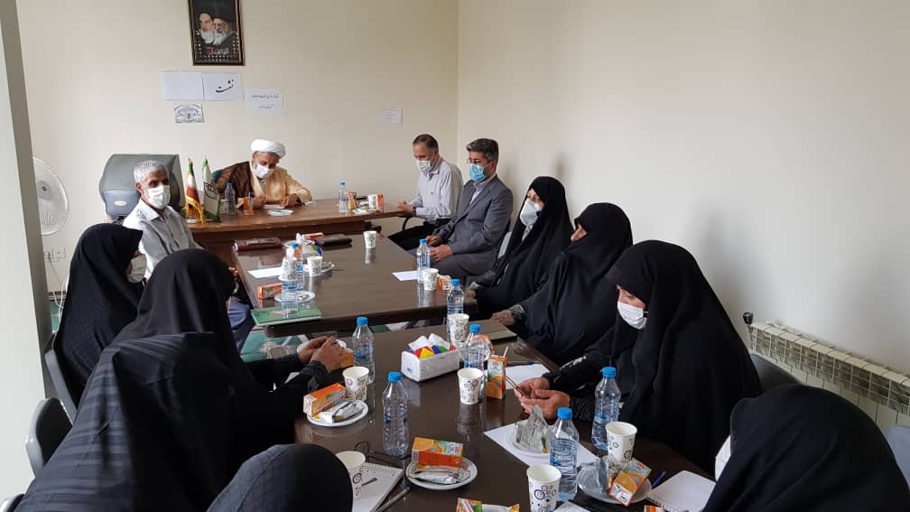 اولین جلسه هماهنگی موکب خواهران با مسئولین ستاد بازسازی عتبات عالیات شهرستان ارومیه