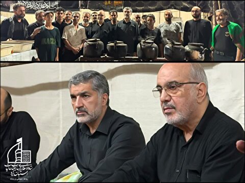 مقامات ارشد دیپلماتیک ایران از موکب «شهدای دهشیر» استان یزد بازدید کردند
